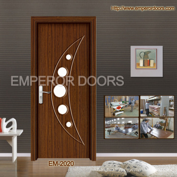 Plastique, porte en PVC MDF, HDF porte en PVC, porte vitrée HDF